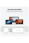 Ugreen USB 3.0 SD ve Micro SD Kart Okuyucu, Beyaz - 2