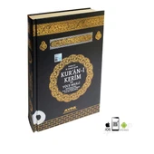 Kabe Desenli Yeni Kuran- ı Kerim ve Yüce Meali Orta Boy - 1