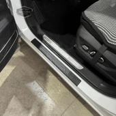 Chery Tiggo 8 Pro-Pro Max Plastik Kapı Eşiği Seti Kapı Eşiği Koruma Plastiği Koruyucu Siyah 4 Kapı - 3