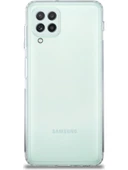 Logis Samsung Galaxy A22 Kılıf Süper Silikon Şeffaf - 5