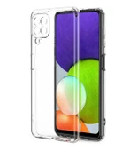 Logis Samsung Galaxy A22 Kılıf Süper Silikon Şeffaf - 2