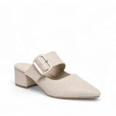 Pisagor Ps-32660 4 Cm Topuklu Kadın Terlik - 4