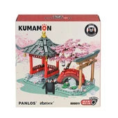 P880011 Panlos Kumamoto Ayısı ve Kiraz Çiçeği Parkı 537 Parça Blok Seti -Vagon life - 1