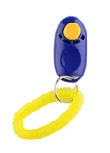Zampa Askılı Köpek Eğitim Clickeri 6x3cm, Mavi - 1