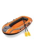 Kondor 3000 Şişme Taban Bot Set 3 Kişilik Pompa + Kürek 242×141 CM: Sınır Tanımayan Su Eğlencesi! - 1