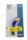 Zampa Askılı Köpek Eğitim Clickeri 6x3cm, Mavi - 2