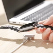 Joyroom S-IW001S  Watch 1,2 m Kablosuz Manyetik Şarj Cihazı thumbnail 4