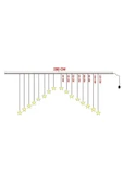 Suled Sl-1060 Yıldız Perde Led Çarpraz - Pl-V-G 305Aserı - 4