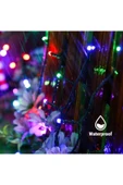 Suled Sl-1030 Rgb Renkli Işık Pirinç 10 Metre 100'Lü Led Yılbaşı Ağaç Işık 8 Fonksiyonlu Dekoratif Led - 5