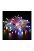 Suled Sl-1013 Fişli 10 Mt 100 Led Rgb Renkli Işıklı Ultra Güçlü Yılbaşı Ağaç Işık 8 Fonksiyonlu Dekoratif - 2