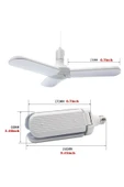 Suled Sl-1019 Pervane Ampül 40-45 W 3 Kollu Katlanır Pervane Led Ampül Tasarruflu Kanatlı Led - 3
