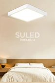 Suled Sıva Üstü Kare Led Armatür 18 W Güçlü Panel 6500K Beyaz Led Tavan Aydınlatması Ev Ofis Işyeri Atölye - 3
