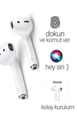 Suled Bluetooth Kulaklık I12 Ios Android Popup Bağlantılı Dokunmatik - 2