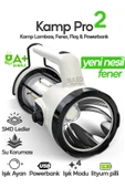 Suled Kamp Pro2 Profesyonel Kamp Lambası Ve El Fener Şarjlı Usb Powerbank Özellikli - 1
