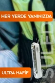 Suled Acil Durum Led & Kamp Lambası Güneş Şarjlı Işıldak 2 Kademeli Aydınlatma Tamir Ev Kamp El Feneri - 3
