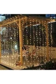 Movzer 2.5 X 2.5 Metre Saçaklı Perde Led Dekoratif Amaçlı Perde Led - 4