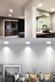 Suled 15W Spot Led Lamba Gömme Spot Işık 1350Lm Beyaz Işık Tasarruflu Tavan Dolap Ev & Iş Yeri - 6