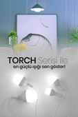 Suled 20W Torch Mega Led Ampül 1 Adet Tasarruflu Ultra Parlak 6500K Beyaz Işık Büyük Ampül E27 - 3