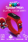 Suled Akıllı Çocuk Kol Saati Güvenli Led Su Geçirmez Silikon Dokunmatik Süper Kahraman Figürlü thumbnail 1