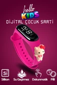 Suled Kitty Akıllı Çocuk Saati Güvenli Led Su Geçirmez Silikon Dokunmatik Süper Kahraman Figürlü Kol Saati thumbnail 1