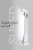 Suled Acil Durum Led & Kamp Lambası Güneş Şarjlı Işıldak 2 Kademeli Aydınlatma Tamir Ev Kamp El Feneri - 2