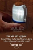 Suled Işığa Duyarlı Otomatik Gece Lambası 220V Ldr Karanlık Sensörlü Beyaz Işık Karışık Renk - 4