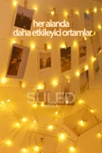 Suled Usb Perde Led 3X2 Metre 160 Led Kumandalı Su Geçirmez İç Ve Dış Mekan Ambiyans Aydınlatma Işığı - 4