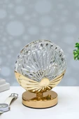 Suled Kristal Efektli Usb Şarjlı Masa Lambası 4 Modlu 3000-7000K Işık Ayarlı Ambiyans Gece Lambası 12 Saat - 4