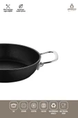 Dark Yanmaz Yapışmaz Titanyum Kaplama Sahan 20 cm - 1