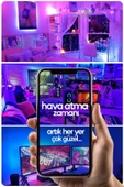 Suled 2 Metre Tv Arkası & Dekoratif Ortam Ambiyans Aydınlatması Kumanda Kontrollü Tak Çalıştır Şerit Led - 4