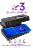 Suled Uv Pro3 Zoom Sahte Para Kontrol Cihazı Güçlü Uv Mor Işık Profesyonel Sahte Para Dedektörü 220V - 1