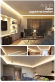 Suled Şerit Led 5 Metre Gün Işığı 3 Çipli Pro Ambiyans Aydınlatma Mutfak Salon Yatak Odası Led Işık - 6