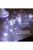 Suled Sl-1036 - 3 Metre Beyaz Peri Led, Dekor Işık Beyaz Dekoratif Lamba Yılbaşı Çam Ağacı Ev Süslemeli - 4