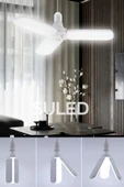 Suled Sl-6347 Pervane Ampul 40-45W Yeni Nesil Beyaz Led Ampul 3 Modlu Ultra Güçlü Pro - 1