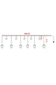 Suled Sl-1068 Kalp Perde Led 8 Fonksiyonlu - 6