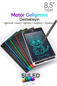 Suled Çocuk Çizim Tableti 8,5 İnç Ce Belgeli Kalemli Lcd Dijital Yazı & Çizim Tableti Oyuncak Yazı Tahtası - 1
