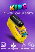 Suled Akıllı Çocuk Kol Saati Güvenli Led Su Geçirmez Silikon Dokunmatik Süper Kahraman Figürlü - 1