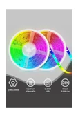 Suled Mx Dp-91 Kumandalı Şerit Led 10 Metre Desing New 890799 - 4