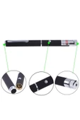 Suled 5İn1 Nasa Snake Pro Series Yeşil Lazer Pointer 300 Mw 100 Km Etkili Green Laser Pointer Güçlü - 6