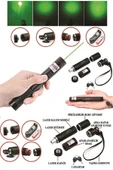 Suled Yeni Pro Model - Pro X Yeşil Şarjlı Lazer Pointer Metal Kasa Green Laser Ultra Güçlü 2023 Series Go - 8