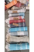 TEKSTİLCİ Peştemal 100x180cm %100 Pamuk Karışık Renk - 2