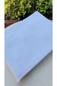 TEKSTİLCİ Otel Pikesi Çift Kişilik Kendinden Desenli Beyaz Pike %100 Pamuk 200x235 - 3