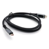 Daytona ZR850 LED 240W USB 4.0 40GBPS 8k Thunderbolt Görüntü Aktarım ve Hızlı Şarj Kablosu 1 Metre - 4