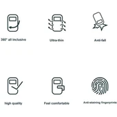 Samsung Z Flip 4 Şeffaf Korumalı Silikon Kapak & Kılıf thumbnail 3