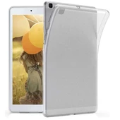 Samsung Galaxy Tab A7 Lite SM T220 T225 Uyumlu Şeffaf Silikon Tablet Kılıfı thumbnail 3