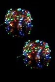 Pilli Renkli Peri Led Işık Dekoratif Aydınlatma 5 Metre RGB Led - 2