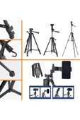 Telefon Ve Fotoğraf Makinası Takılabilen Bluetooth Kumandalı 146 Cm Tripod ( Lisinya ) - 2