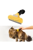 Kedi ve Köpekler İçin Kısa Tüylü Köpek Tarağı Tüy Toplayıcı Tarak Large - 1
