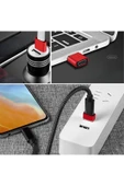 USB'den TYPE-C 'ye Dönüştürücü Adaptör Veri Aktarımı Sağlayıcı Şarj Data Çevirici - 3