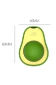 Avokado Model Yapışkanlı Kedi Oyuncağı Yenilebilir Kedi Nanesi Otu - 2